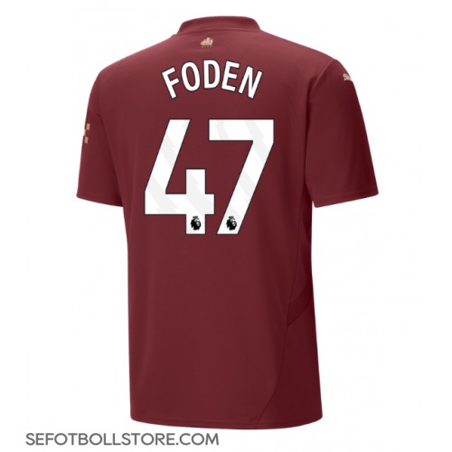 Manchester City Phil Foden #47 Replika Tredje Tröja 2024-25 Kortärmad